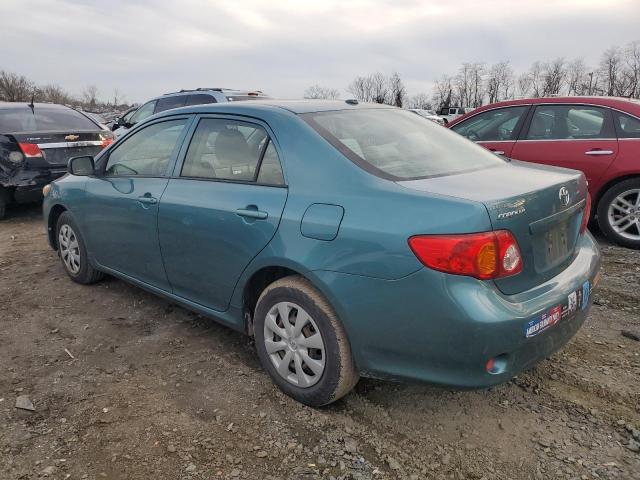 JTDBU4EE2A9101496 - 2010 TOYOTA COROLLA BASE TEAL photo 2