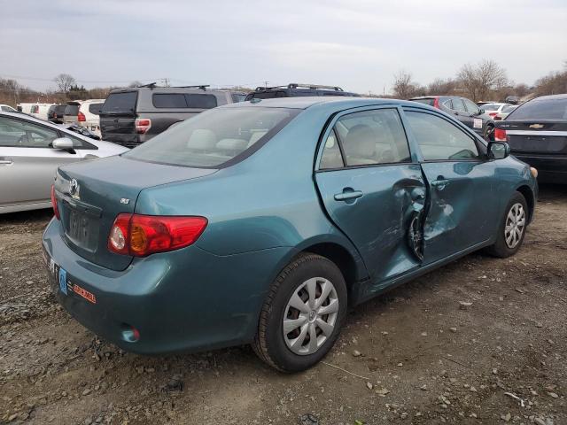 JTDBU4EE2A9101496 - 2010 TOYOTA COROLLA BASE TEAL photo 3