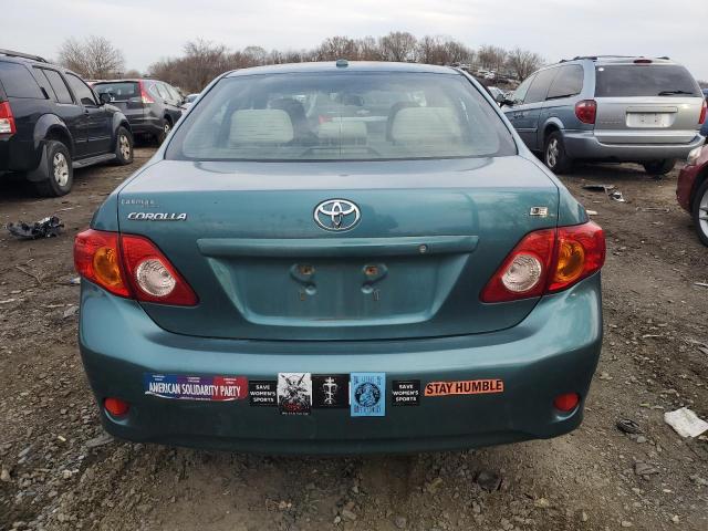 JTDBU4EE2A9101496 - 2010 TOYOTA COROLLA BASE TEAL photo 6