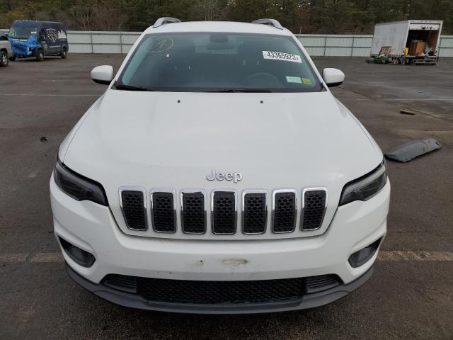 1C4PJLCB7KD393002 - 2019 JEEP CHEROKEE LATITUDE WHITE photo 5