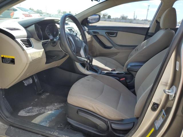 5NPDH4AEXGH671944 - 2016 HYUNDAI ELANTRA SE GRAY photo 7