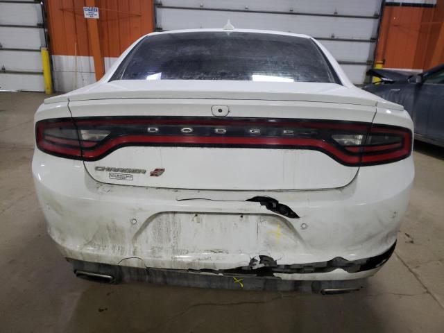 2C3CDXJG0KH658992 - 2019 DODGE CHARGER SXT WHITE photo 6