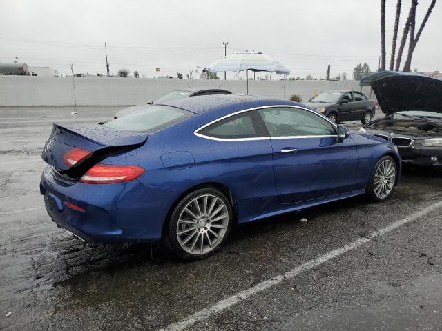 WDDWJ4JB2HF403362 - 2017 MERCEDES-BENZ C 300 BLUE photo 3