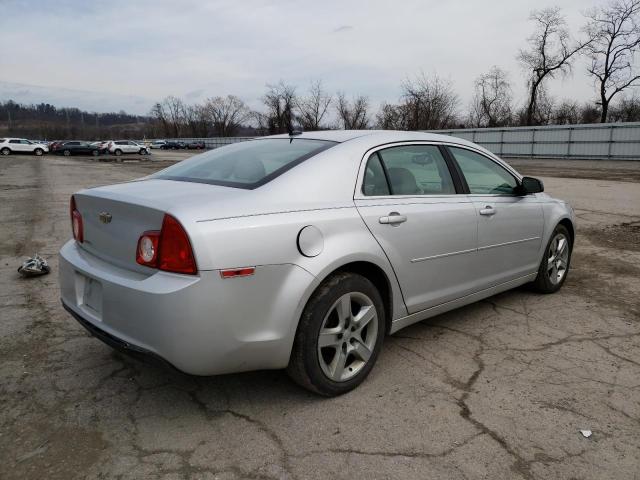 1G1ZB5E16BF155127 - 2011 CHEVROLET MALIBU LS Gümüş foto 3