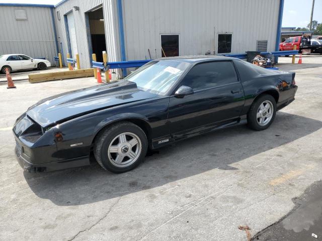 1G1FP23E7ML105284 - 1991 CHEVROLET CAMARO RS BLACK photo 1