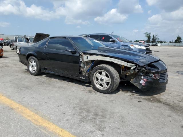 1G1FP23E7ML105284 - 1991 CHEVROLET CAMARO RS BLACK photo 4