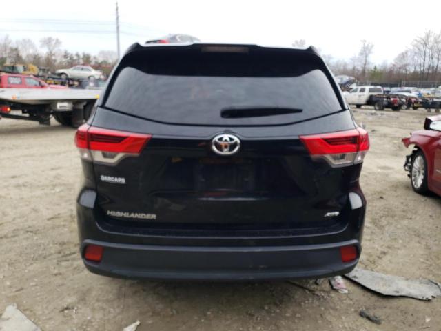 5TDBZRFH4KS731806 - 2019 TOYOTA HIGHLANDER LE BLACK photo 6