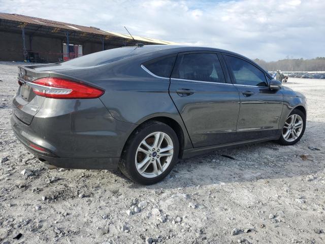 3FA6P0HD8JR208082 - 2018 FORD FUSION SE GRAY photo 3