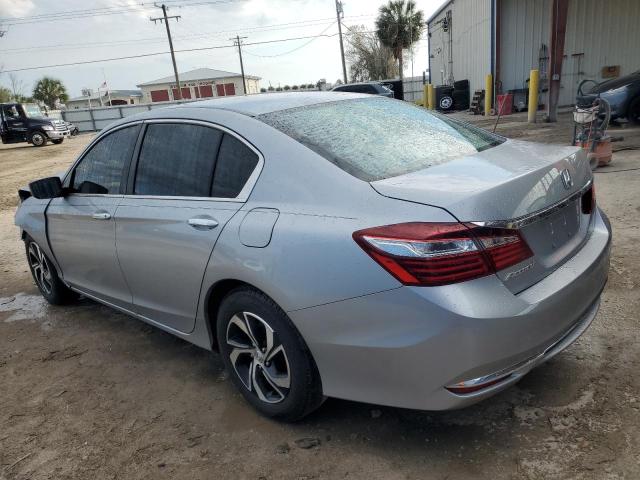 1HGCR2F36GA014698 - 2016 HONDA ACCORD LX SILVER photo 2