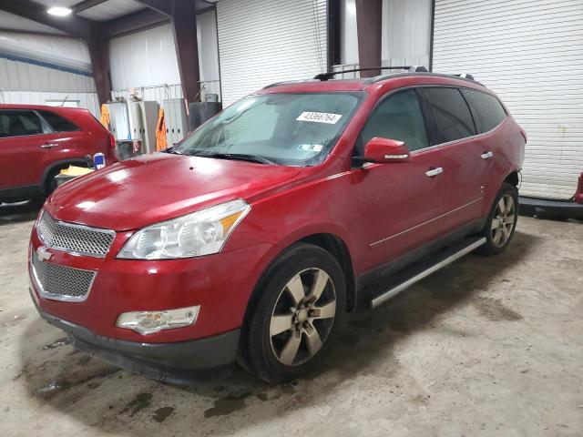 1GNKVLED6CJ225553 - 2012 CHEVROLET TRAVERSE LTZ BURGUNDY photo 1