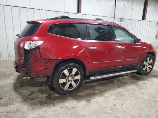 1GNKVLED6CJ225553 - 2012 CHEVROLET TRAVERSE LTZ BURGUNDY photo 3