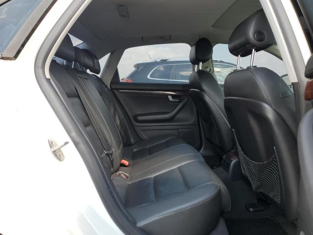 WAUAF78E48A101038 - 2008 AUDI A4 2.0T WHITE photo 10