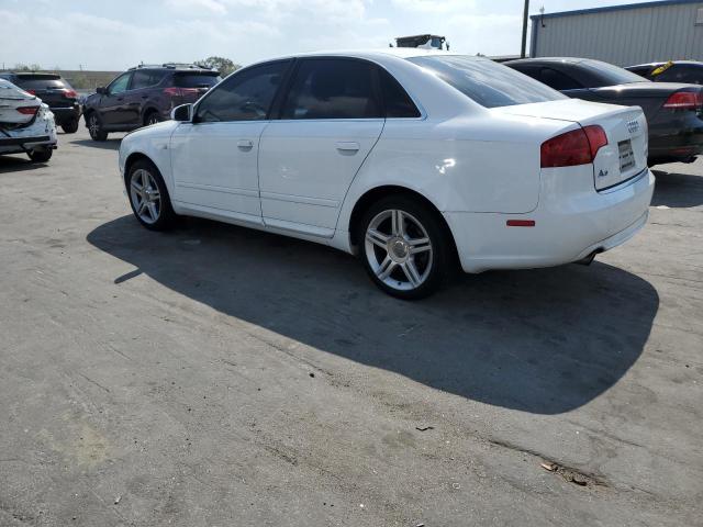 WAUAF78E48A101038 - 2008 AUDI A4 2.0T WHITE photo 2