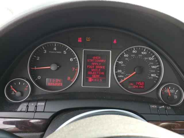 WAUAF78E48A101038 - 2008 AUDI A4 2.0T WHITE photo 9