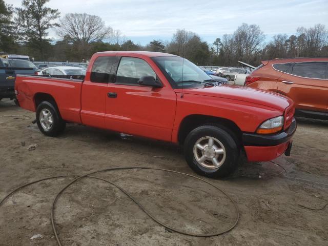 1B7GL22X9XS222630 - 1999 DODGE DAKOTA RED photo 4