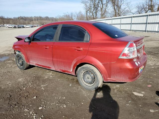 KL1TD5DE3AB093890 - 2010 CHEVROLET AVEO LS 红色 照片 2