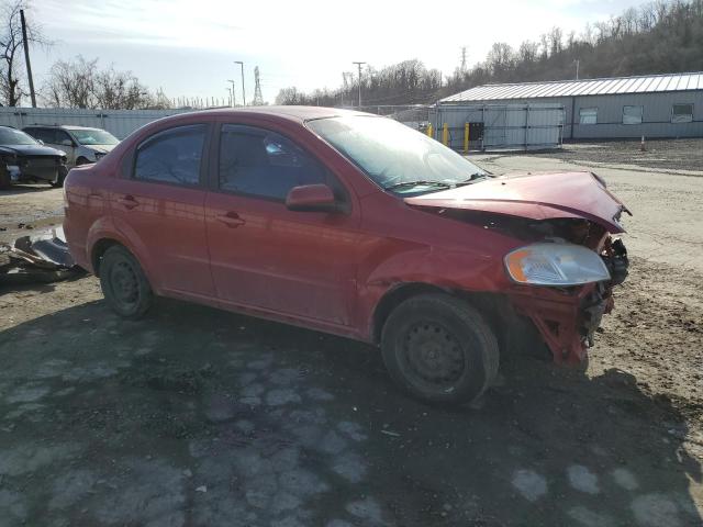 KL1TD5DE3AB093890 - 2010 CHEVROLET AVEO LS 红色 照片 4