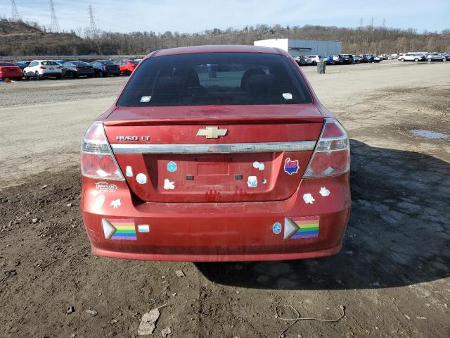 KL1TD5DE3AB093890 - 2010 CHEVROLET AVEO LS 红色 照片 6