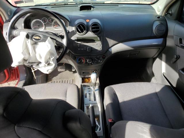 KL1TD5DE3AB093890 - 2010 CHEVROLET AVEO LS 红色 照片 8