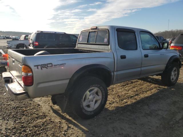 5TEGN92NX2Z108934 - 2002 TOYOTA TACOMA DOUBLE CAB PRERUNNER SILVER photo 3