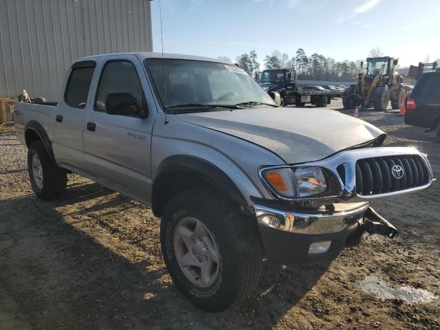 5TEGN92NX2Z108934 - 2002 TOYOTA TACOMA DOUBLE CAB PRERUNNER SILVER photo 4