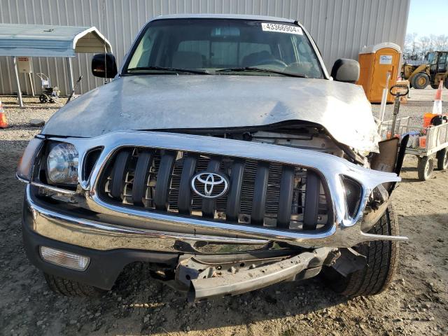 5TEGN92NX2Z108934 - 2002 TOYOTA TACOMA DOUBLE CAB PRERUNNER SILVER photo 5