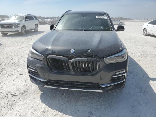 5UXCR6C59KLL25162 - 2019 BMW X5 XDRIVE40I CHARCOAL photo 5