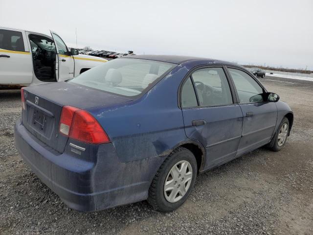 2HGES16365H042684 - 2005 HONDA CIVIC DX VP Mavi foto 3
