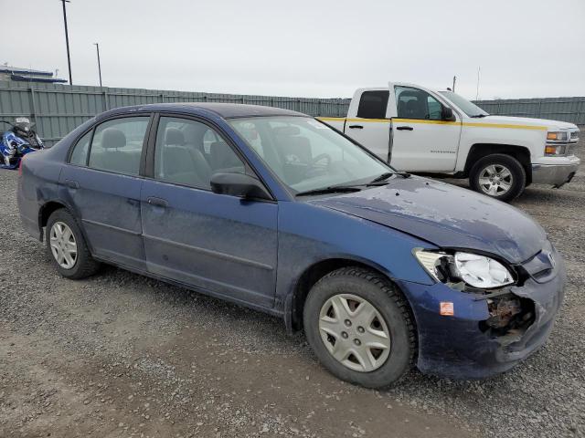 2HGES16365H042684 - 2005 HONDA CIVIC DX VP BLUE photo 4