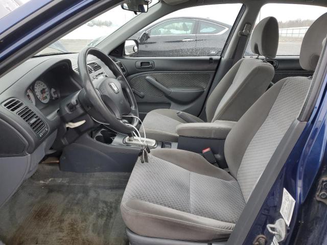 2HGES16365H042684 - 2005 HONDA CIVIC DX VP Mavi foto 7