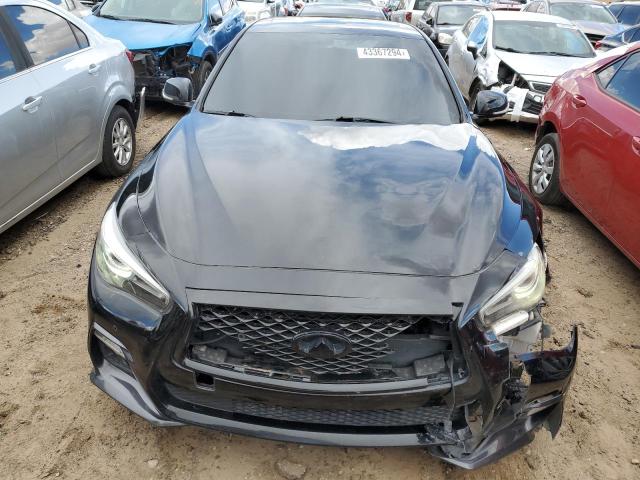 JN1EV7AR3KM592599 - 2019 INFINITI Q50 LUXE BLACK photo 5