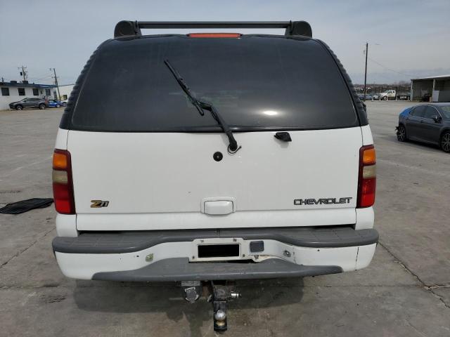 3GNFK16T31G288998 - 2001 CHEVROLET SUBURBAN K1500 WHITE photo 6