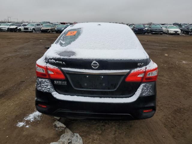 3N1AB7AP1JL621581 - 2018 NISSAN SENTRA S BLACK photo 6