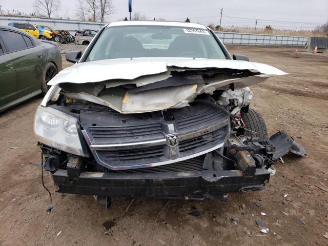 1B3LC56KX8N654305 - 2008 DODGE AVENGER SXT WHITE photo 5