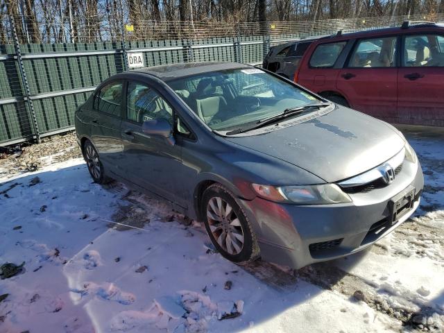 2HGFA1F88AH513571 - 2010 HONDA CIVIC EX GRAY photo 4