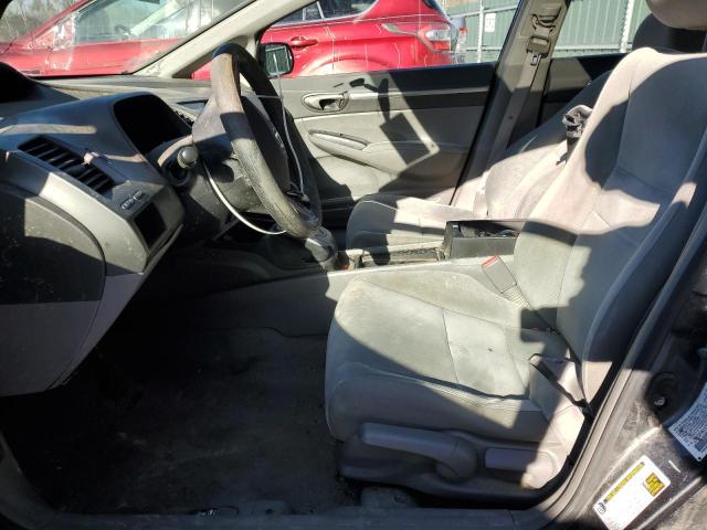 2HGFA1F88AH513571 - 2010 HONDA CIVIC EX GRAY photo 7