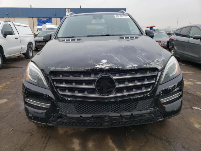 4JGDA5HB3EA271522 - 2014 MERCEDES-BENZ ML 350 4MATIC BLACK photo 5