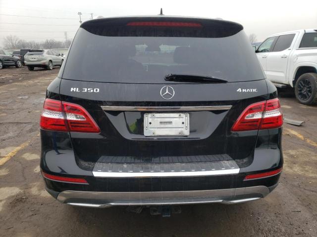 4JGDA5HB3EA271522 - 2014 MERCEDES-BENZ ML 350 4MATIC BLACK photo 6