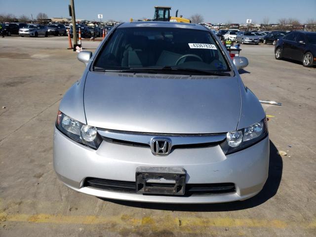 2HGFA16988H513962 - 2008 HONDA CIVIC EXL SILVER photo 5