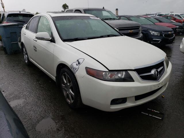 JH4CL96865C019047 - 2005 ACURA TSX WHITE photo 4