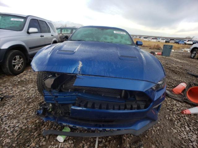 1FA6P8THXJ5132201 - 2018 FORD MUSTANG BLUE photo 5