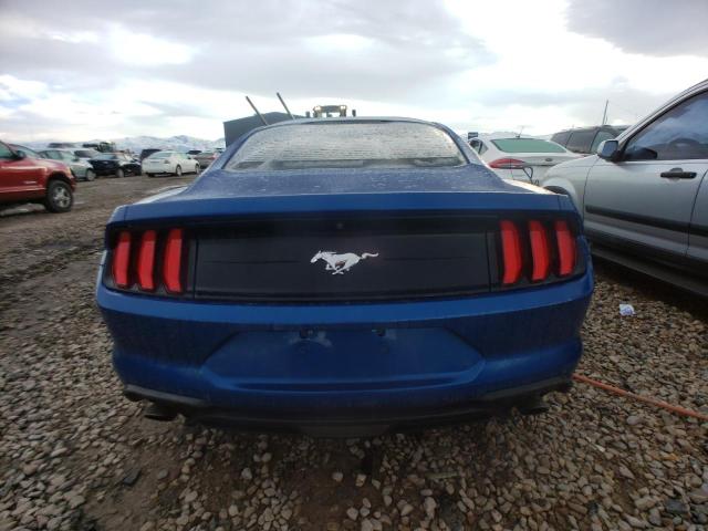 1FA6P8THXJ5132201 - 2018 FORD MUSTANG BLUE photo 6