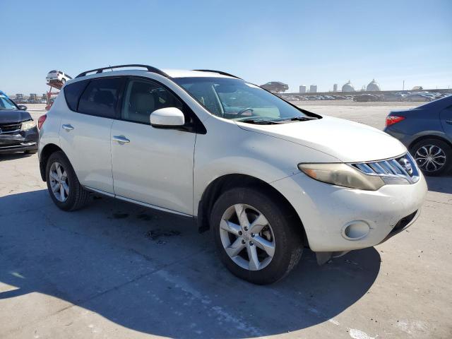 JN8AZ1MU7AW001159 - 2010 NISSAN MURANO S WHITE photo 4