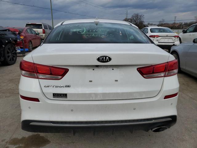 5XXGT4L37LG437726 - 2020 KIA OPTIMA LX WHITE photo 6