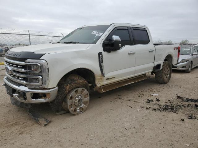 1FT8W2BT3PED89377 - 2023 FORD F250 SUPER DUTY WHITE photo 1