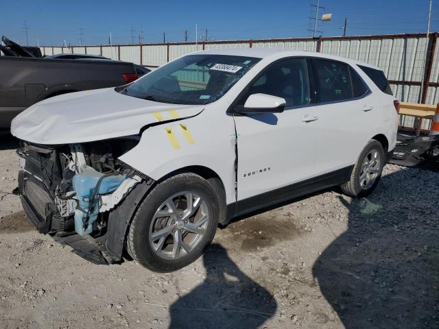 2GNAXKEX2J6148667 - 2018 CHEVROLET EQUINOX LT WHITE photo 1