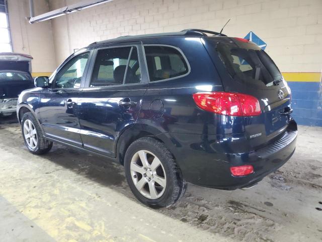 5NMSH13E67H108910 - 2007 HYUNDAI SANTA FE SE BLUE photo 2