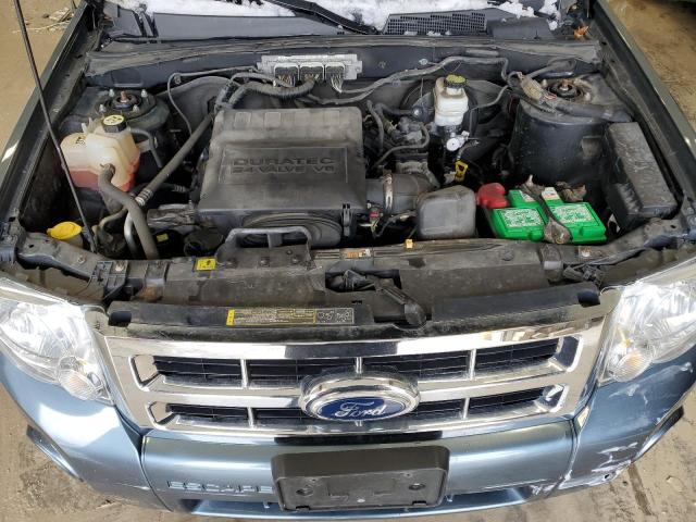 1FMCU9DG2CKB50533 - 2012 FORD ESCAPE XLT BLUE photo 11