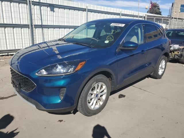 1FMCU9G6XLUA56231 - 2020 FORD ESCAPE SE BLUE photo 1