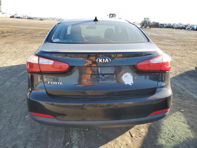 KNAFK4A64F5335558 - 2015 KIA FORTE LX BLACK photo 6